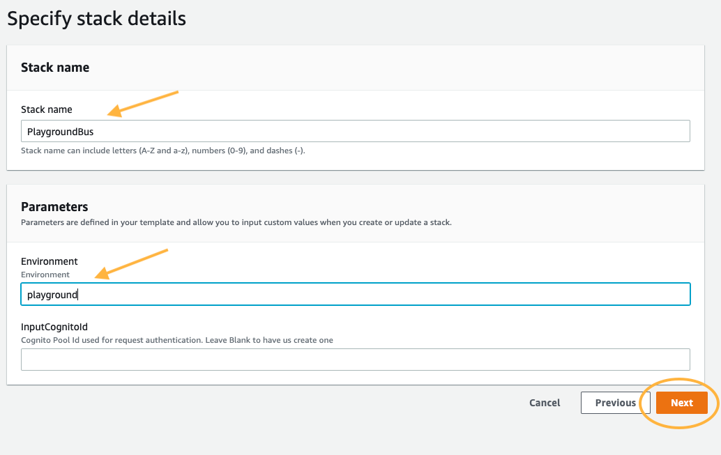 Create Stack Step 2